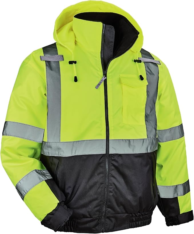 Ergodyne Hi Vis Bomber Safety Jacket