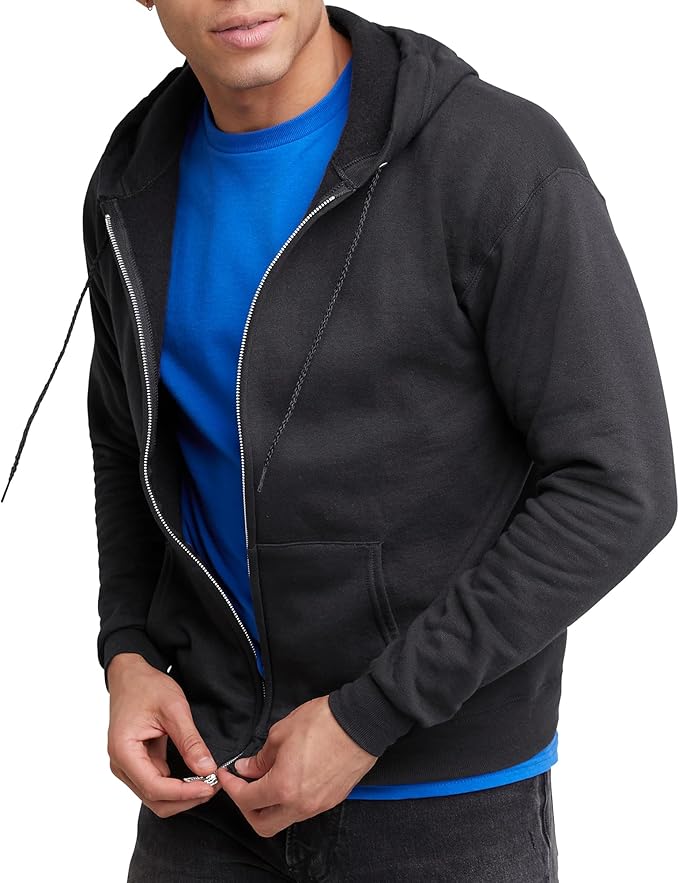 Hanes mens Zip-up Hoodie
