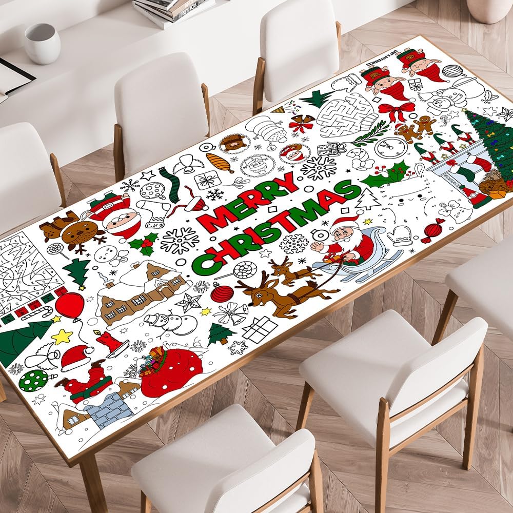 Christmas Tablecloth Decorations