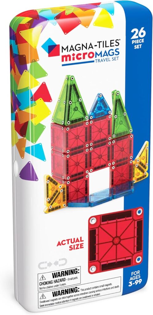 MAGNA-TILES microMAGS Winter Wonder Travel Set