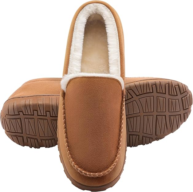 shoeslocker Men's Slippers Warm