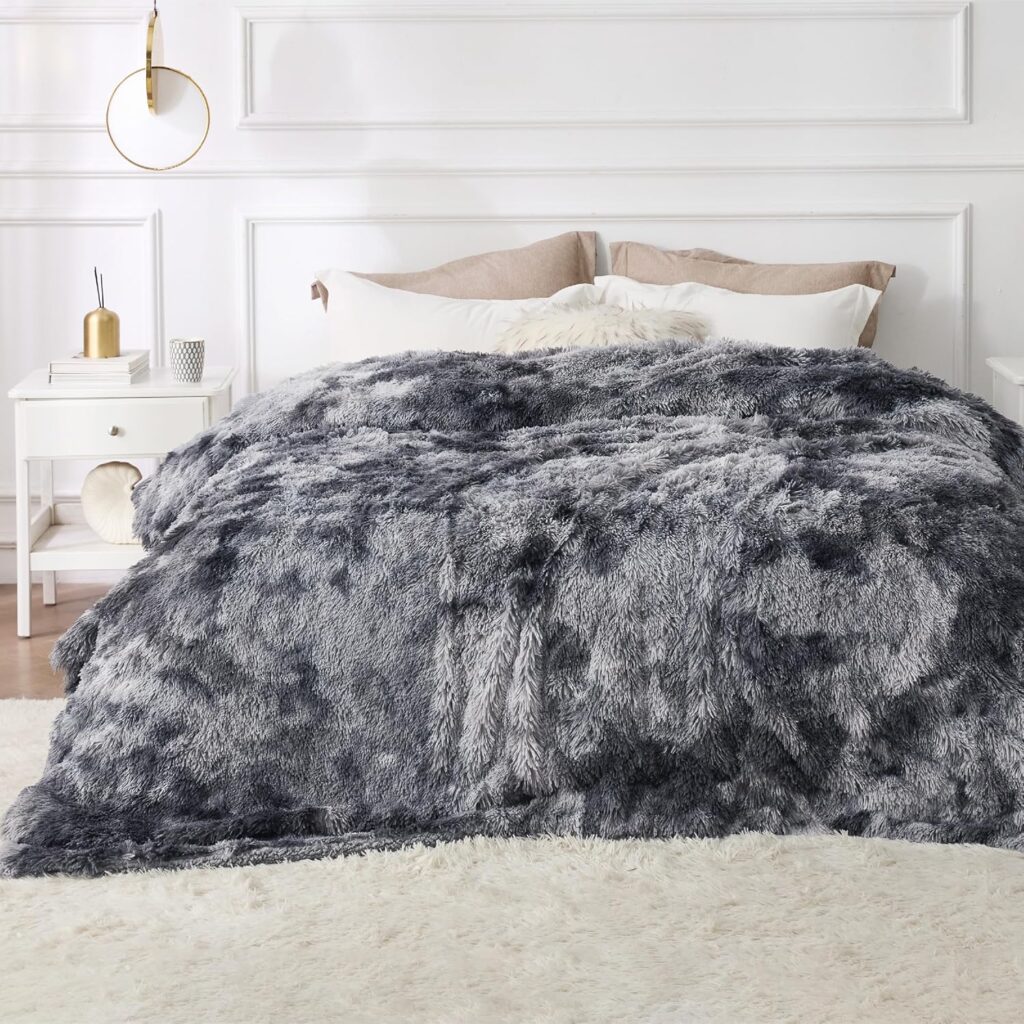 GentleSoft Fluffy Sherpa Fleece Faux Fur Blankets