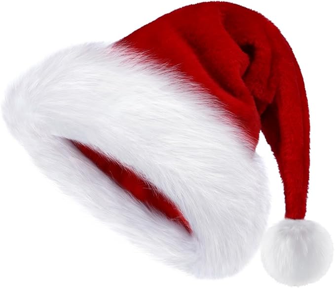 Christmas Hat, Santa Hats for Adults & Kids