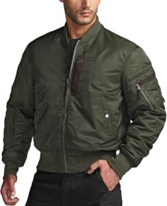 CQR Men's Casual Bomber Jacket