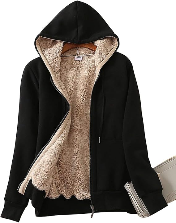 Yeokou Women's Casual Full Zip Up