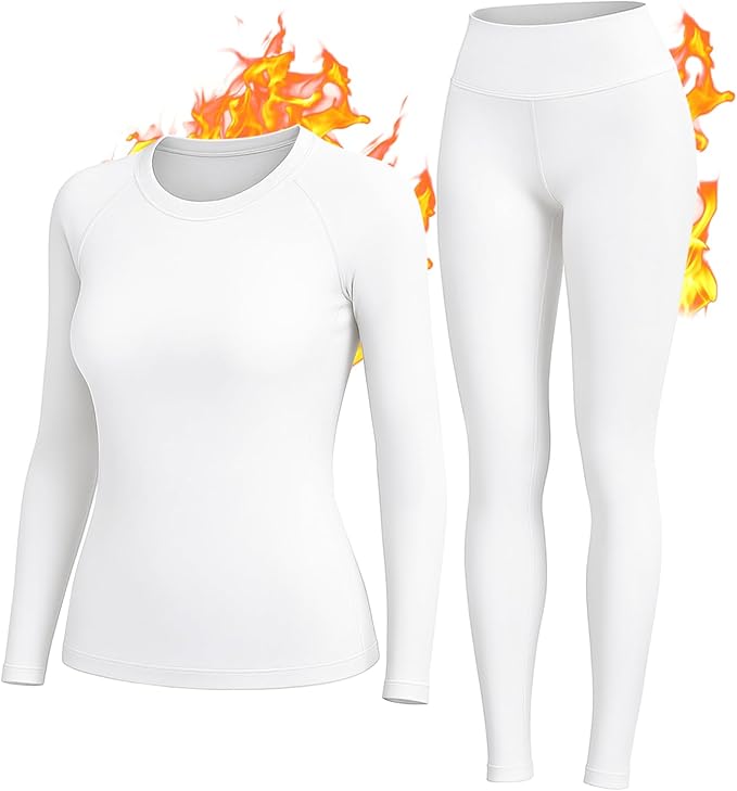 Thermal Underwear Women Long Johns Set