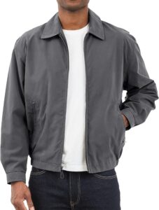 BIG MEN'S AUBURN LIGHT WEIGHT ZIP