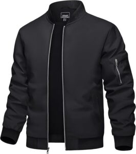 CQR Men's Casual Bomber Jacket