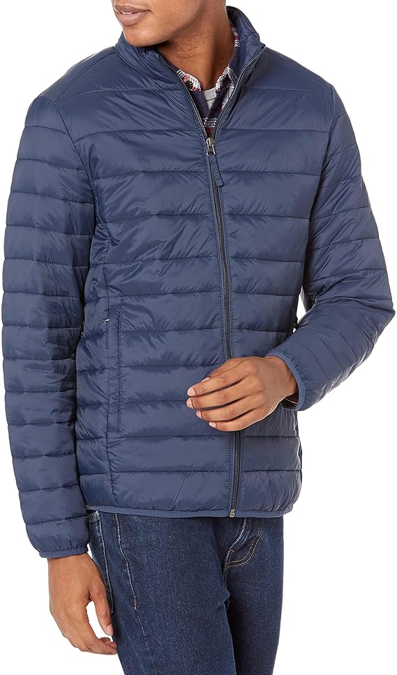 Mens Packable Lightweight Puffer Jacket
