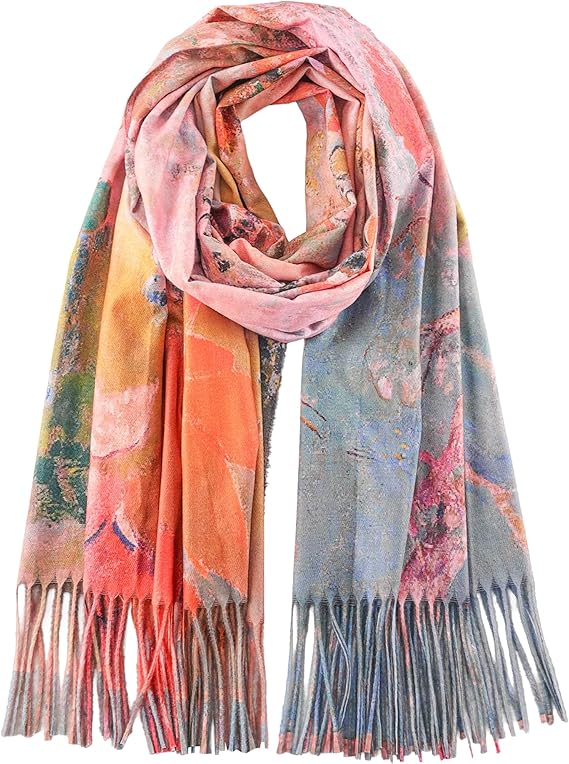 HONGTEYA Soft Cashmere Scarf Women
