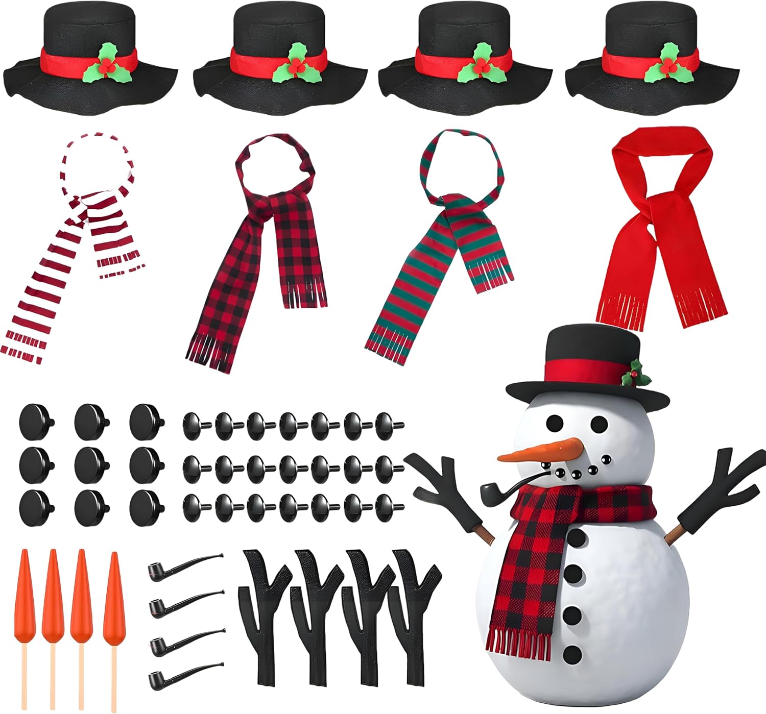 Christmas Snowman Decorating Making Kit