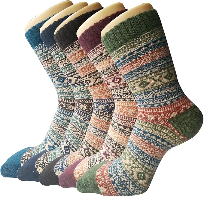 Senker Fashion Wool Socks for Women