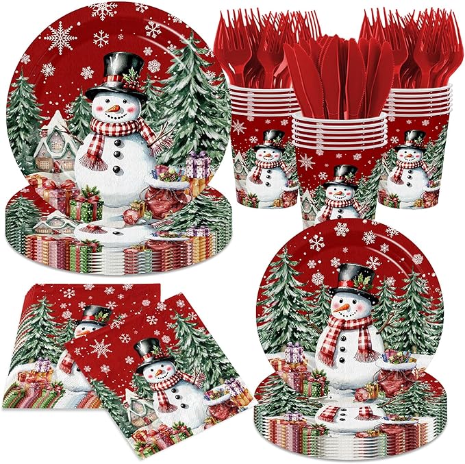 Vintage Christmas Decorations Tableware